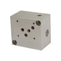 High quality aluminum/steel threaded hydraulic manifold block